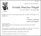 eine Anzeige